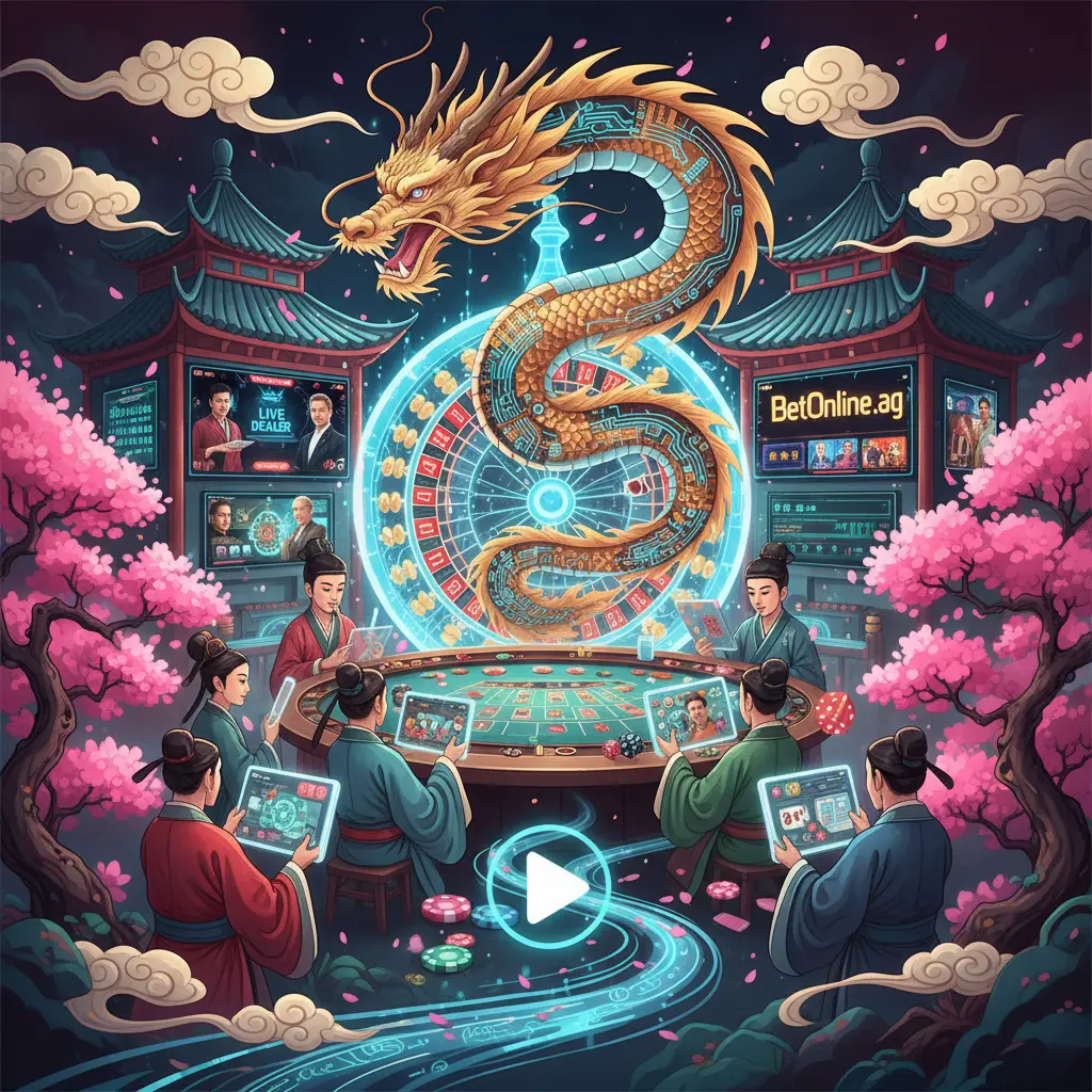 Interactive live casino games - BetOnline