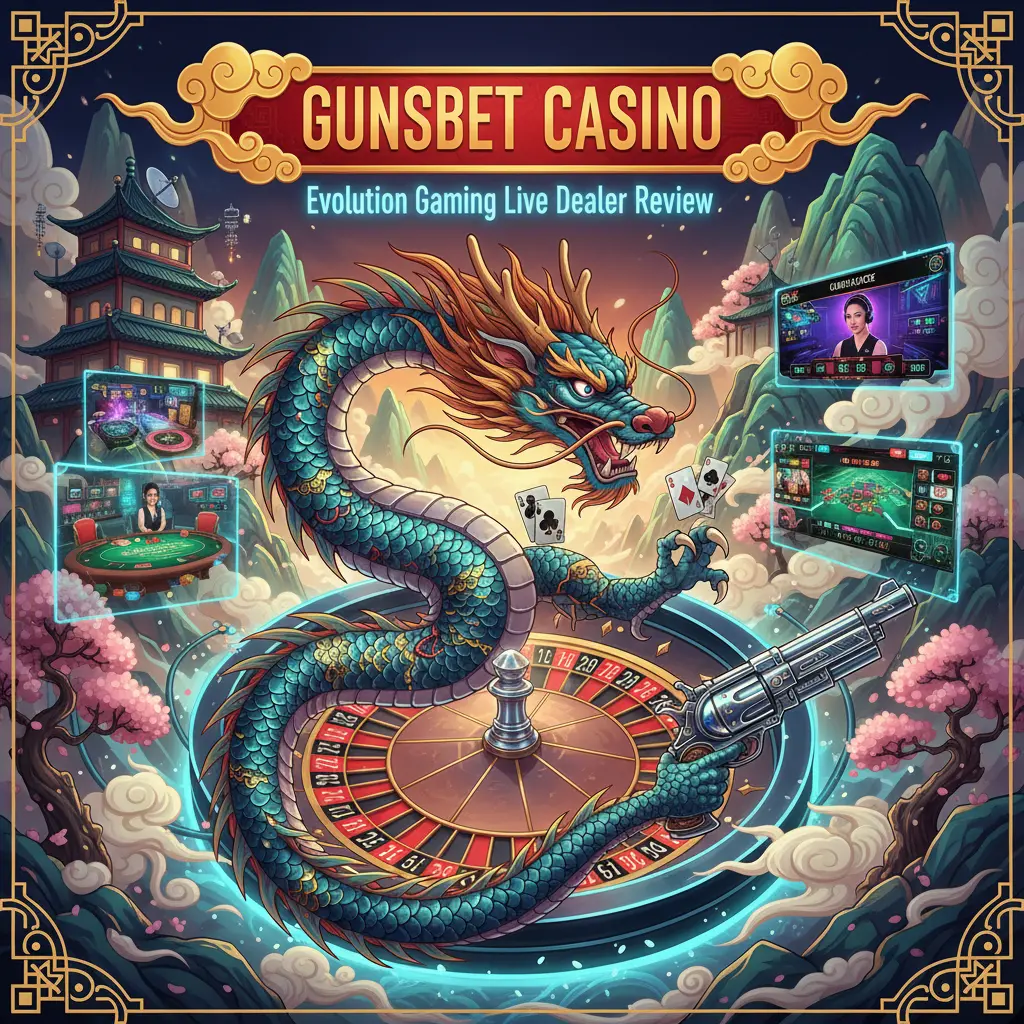 Evolution Gaming live dealer review - Gunsbet