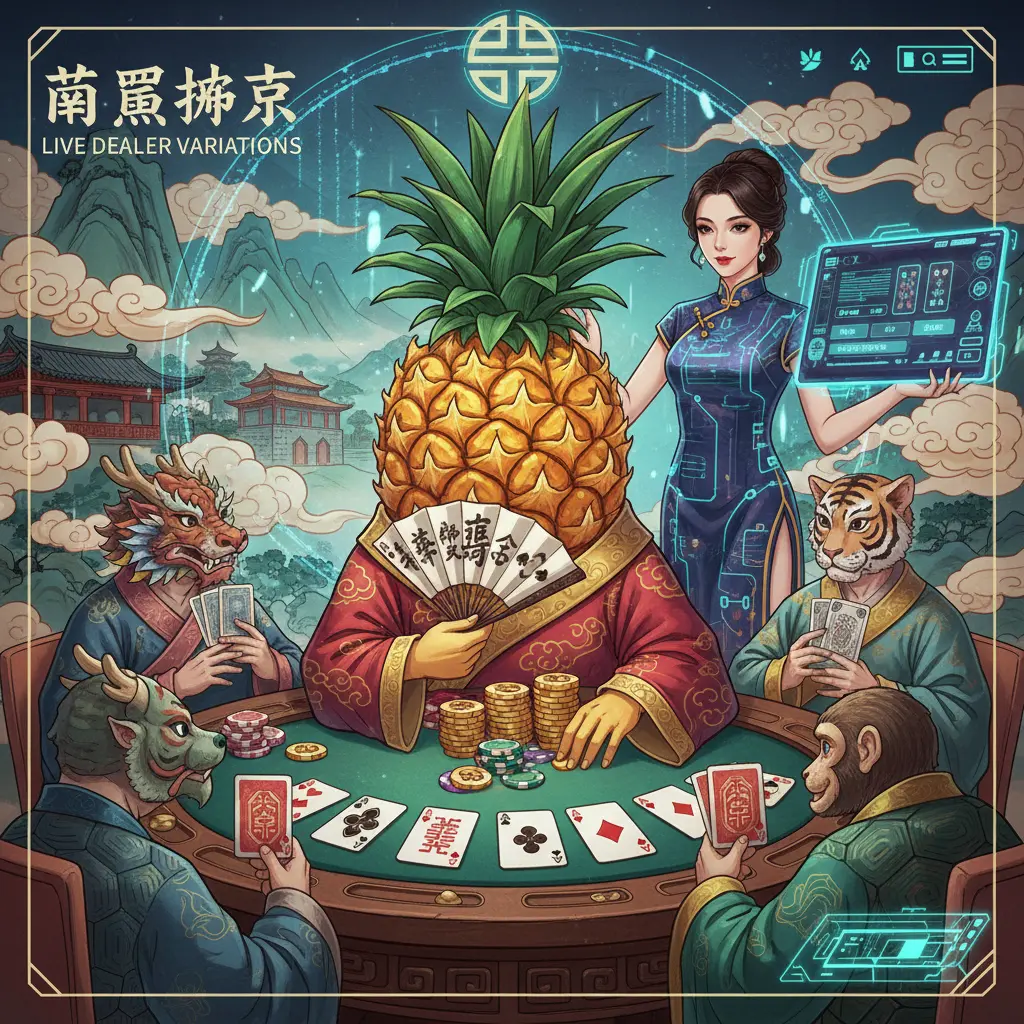 Live dealer poker variations - Pineapple