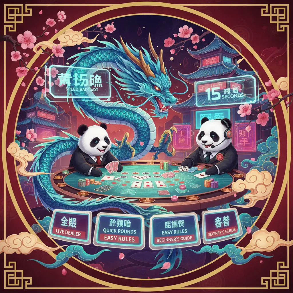 Live dealer casino for beginners - Baccarat