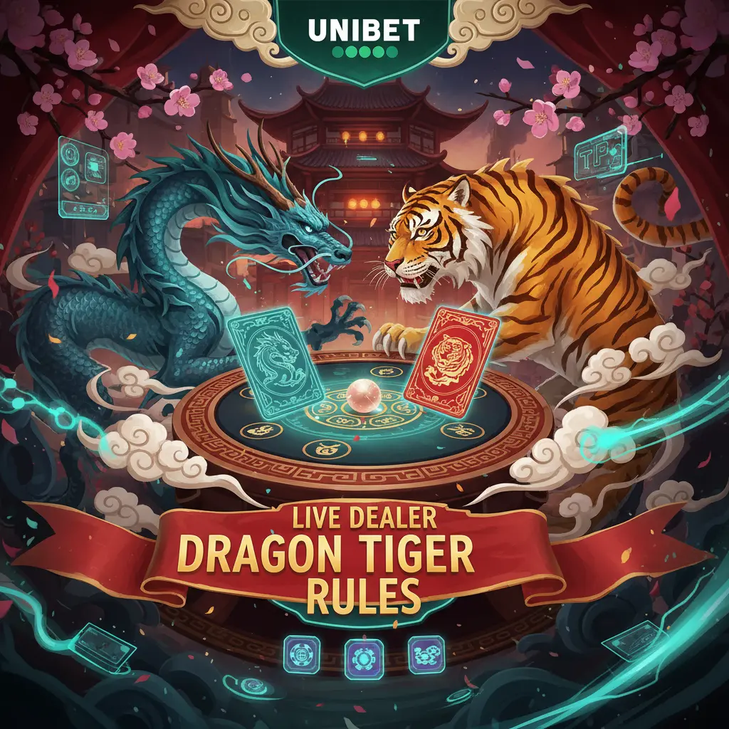 Live dealer dragon tiger rules - Unibet