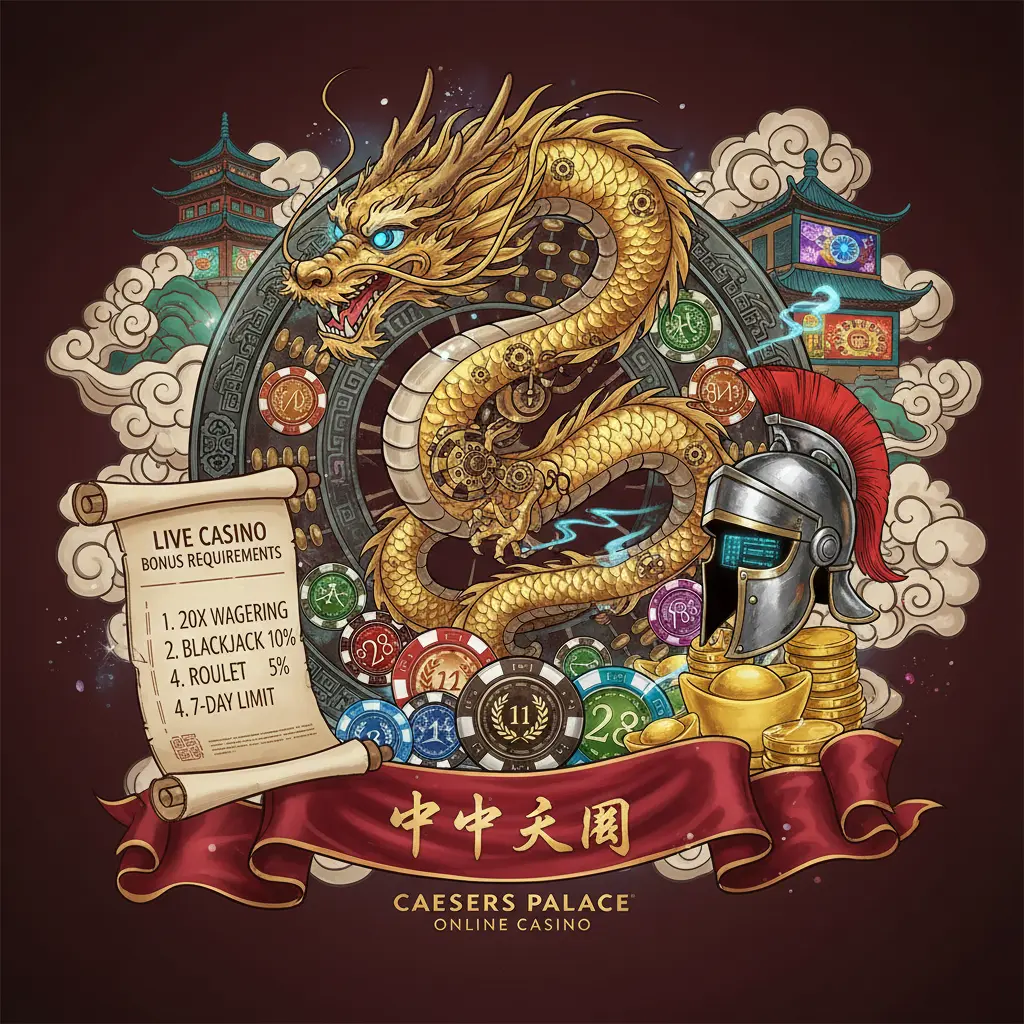Live casino bonus requirements - Caesars
