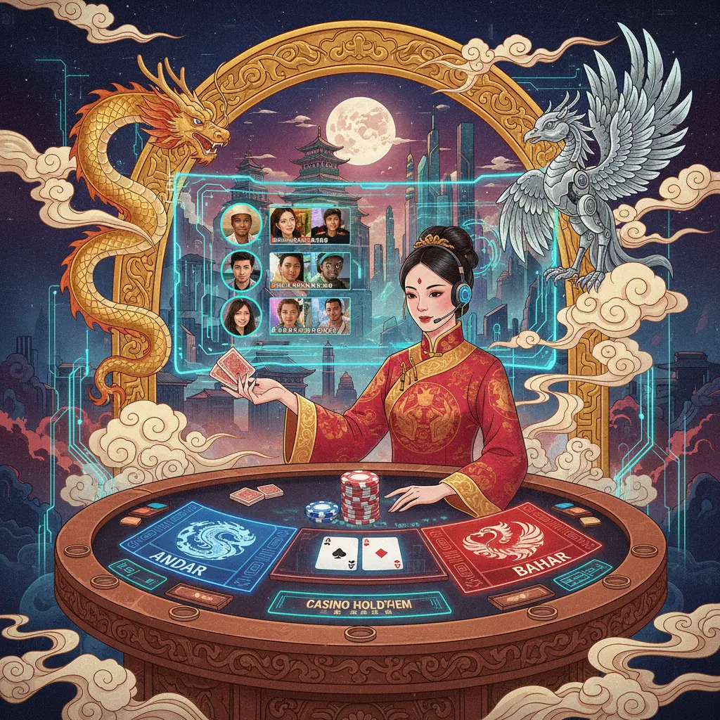 Live dealer andar bahar online - Casino