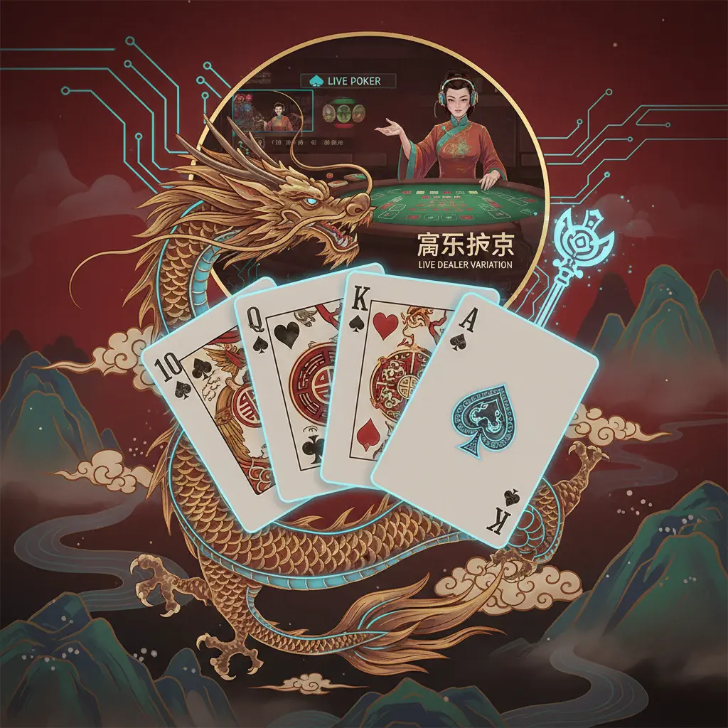 Live dealer poker variations - Royal