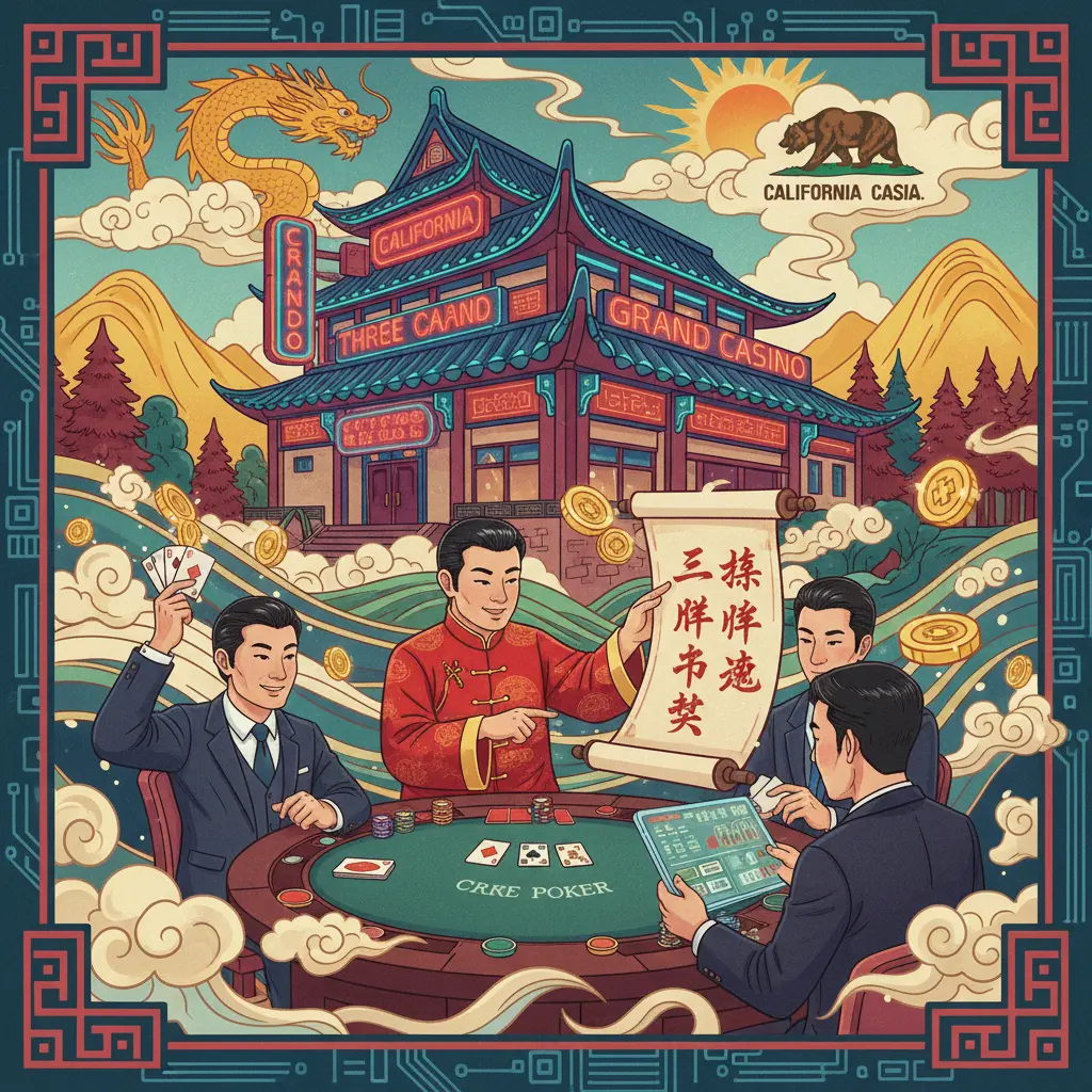 Three card poker live dealer tips - California