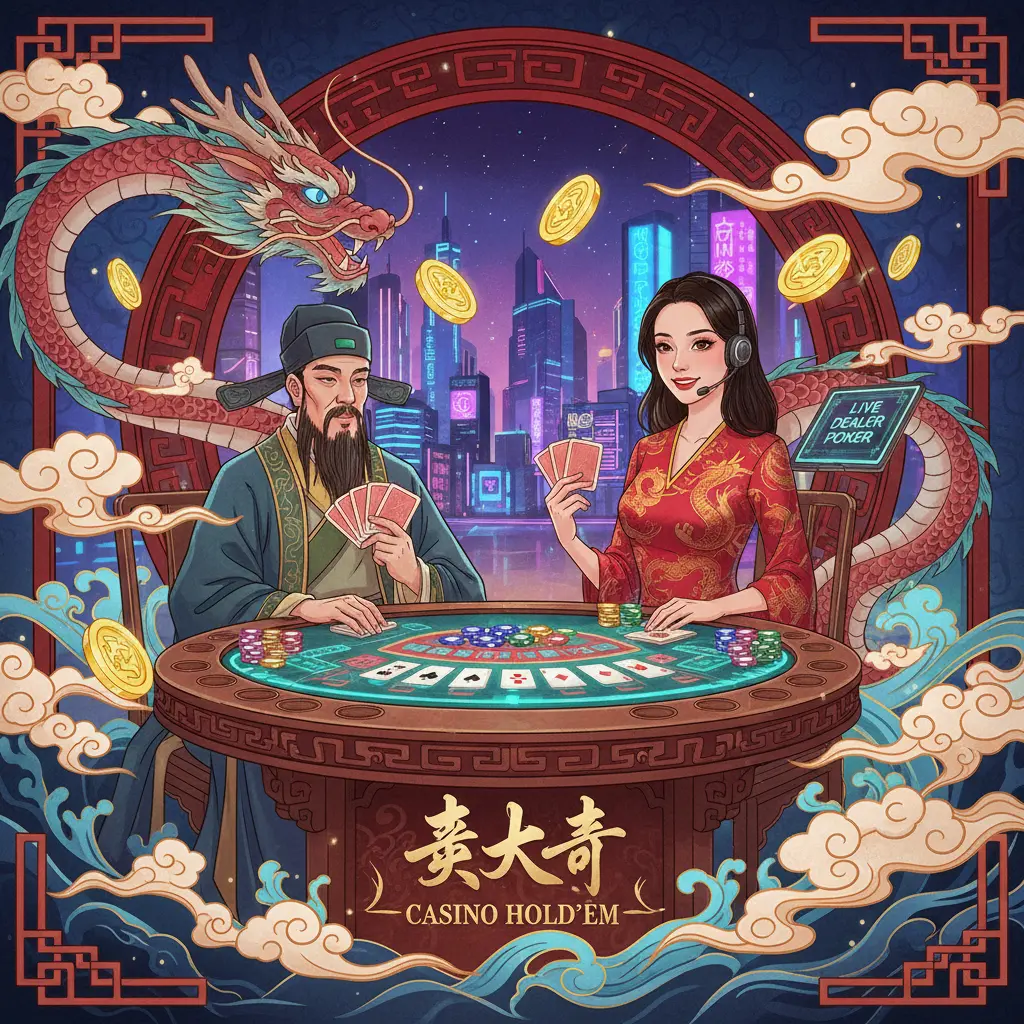 Live dealer poker variations - Casino