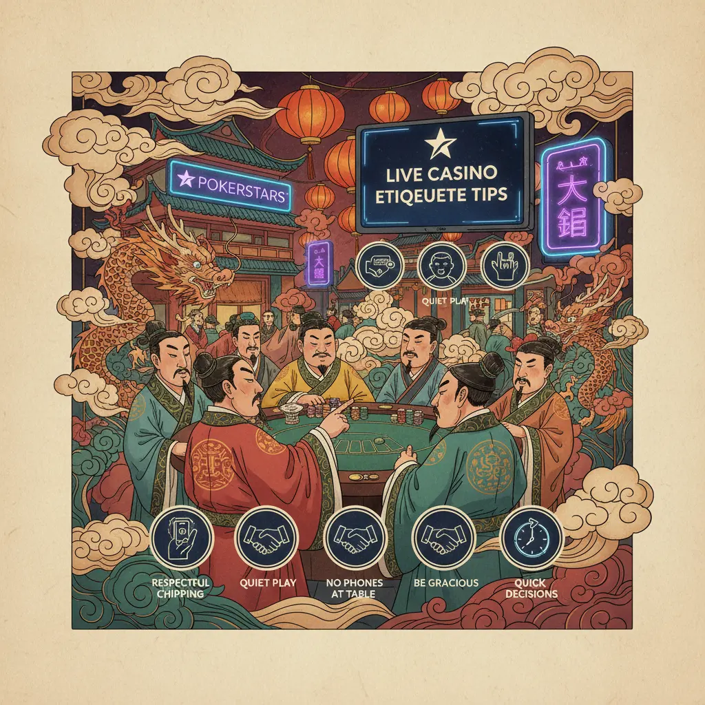 Live casino etiquette tips - PokerStars