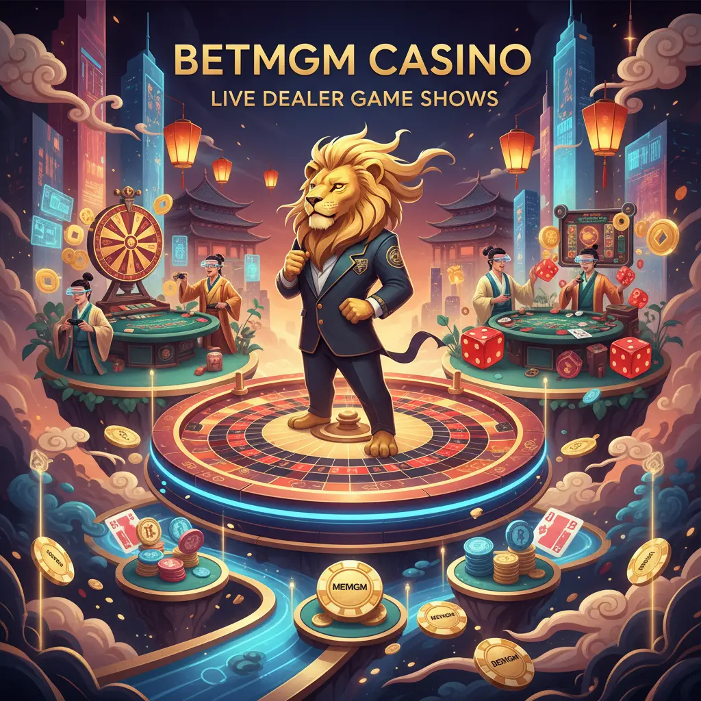 Live dealer game show varieties - BetMGM