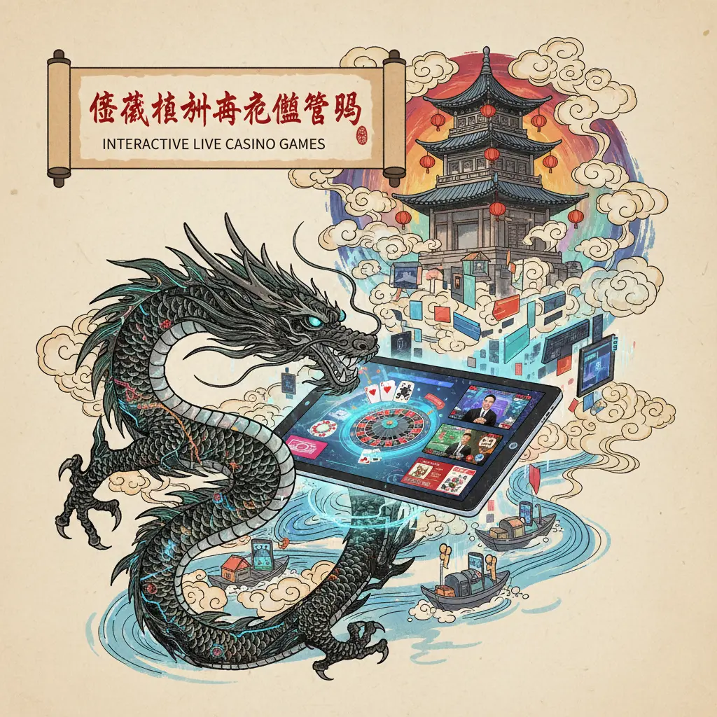 Interactive live casino games - Michigan