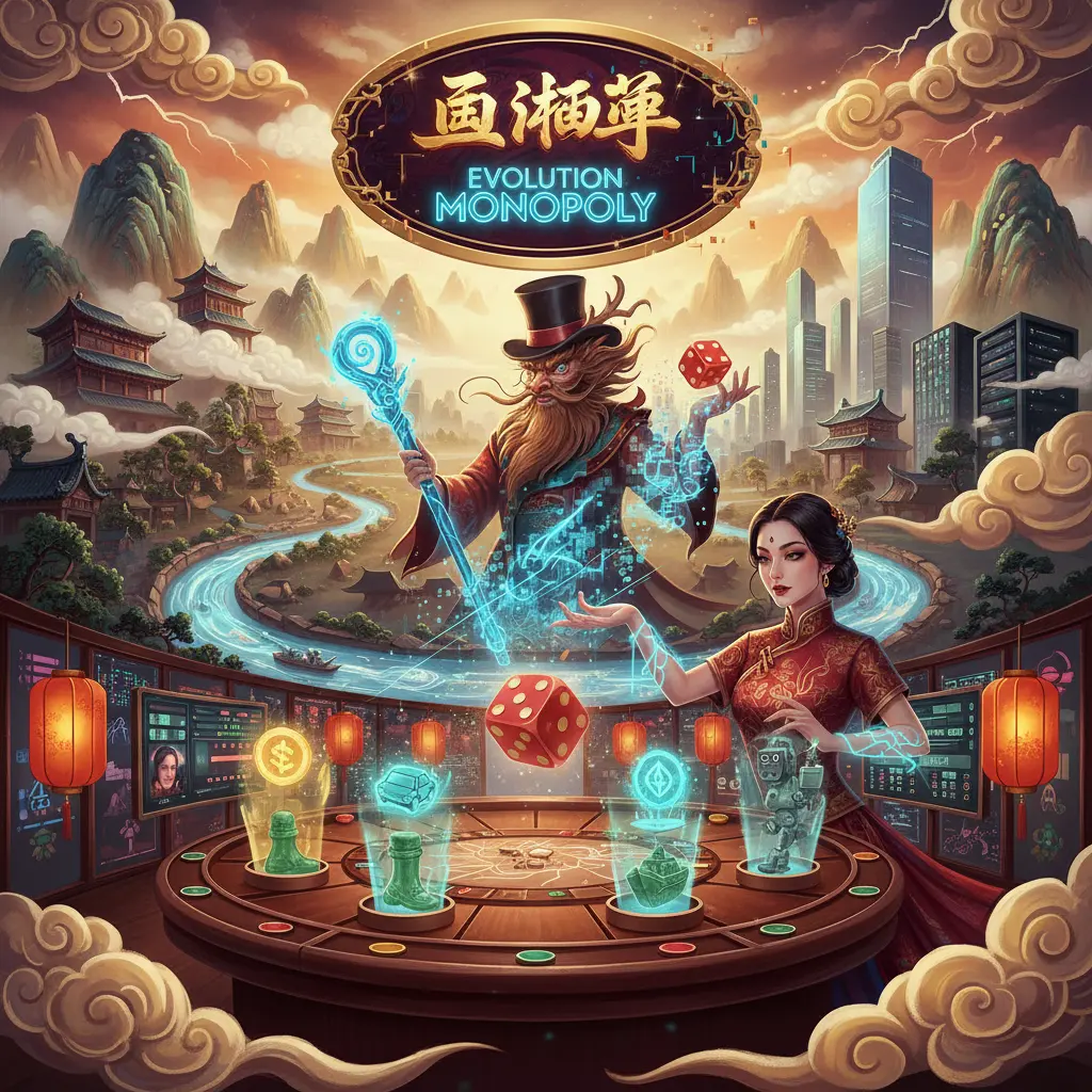 Live dealer monopoly experience - Evolution