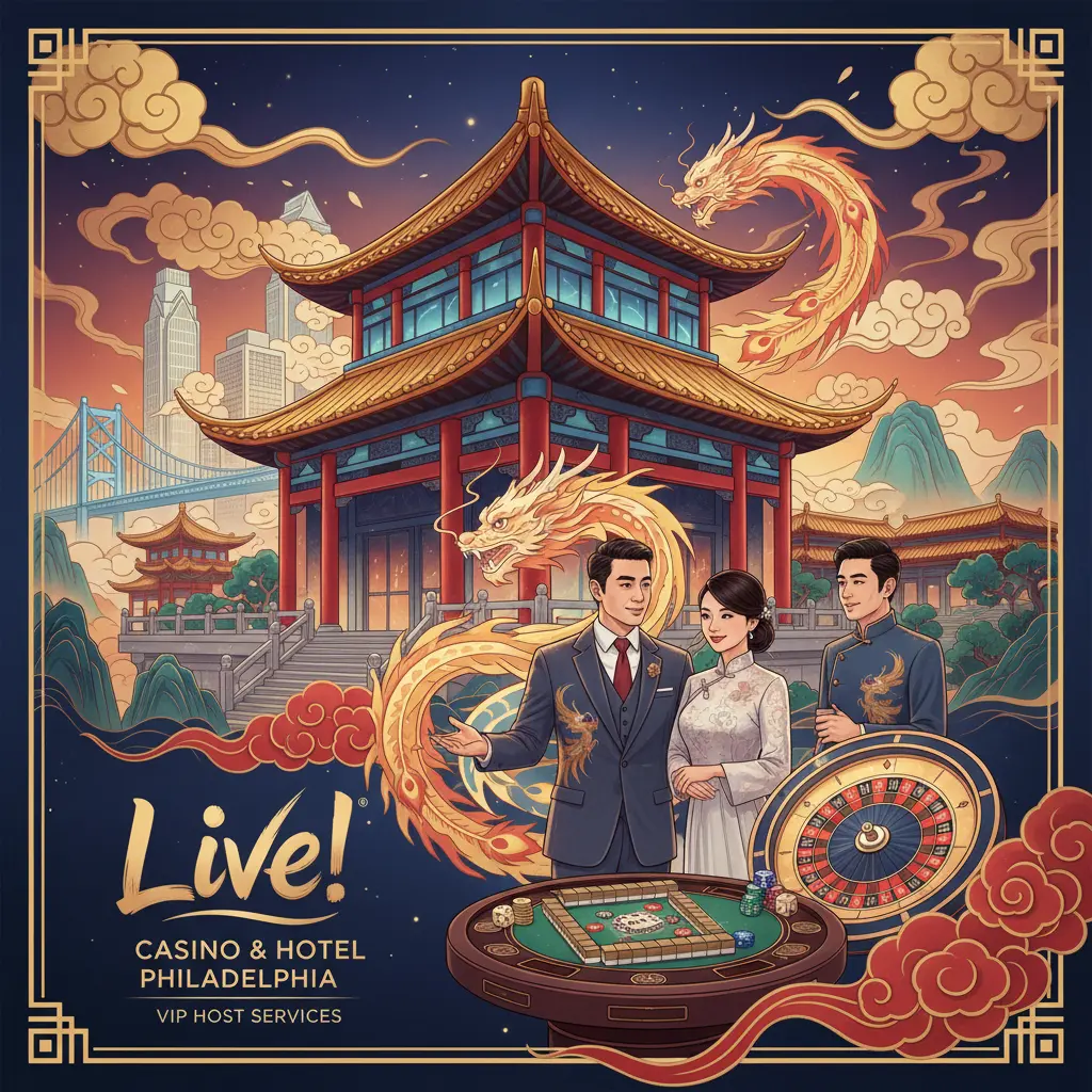 Live casino VIP host services - Philadelphia