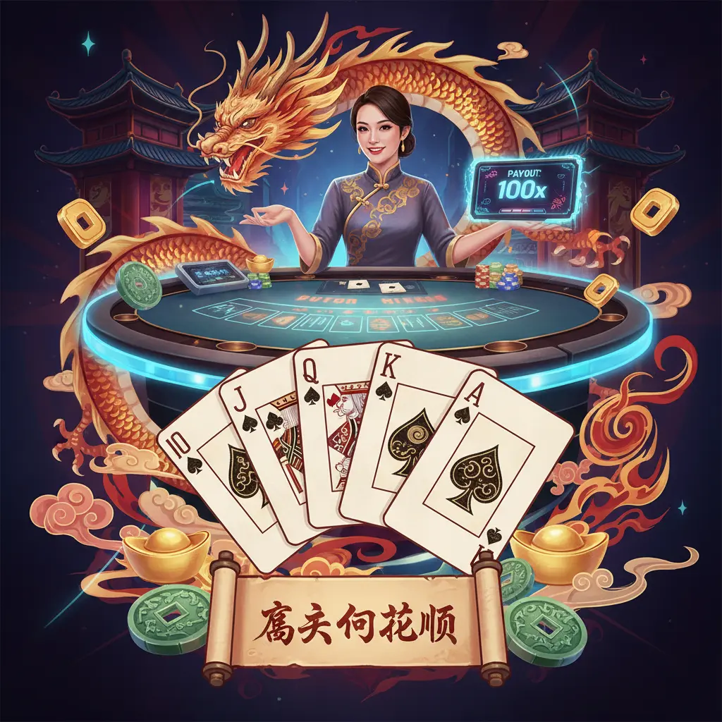 Caribbean stud live dealer games - Royal