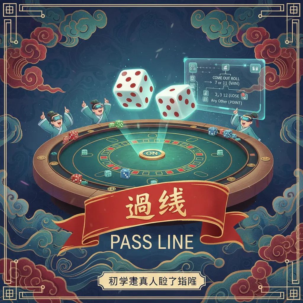 Beginner's guide to live craps - Pass