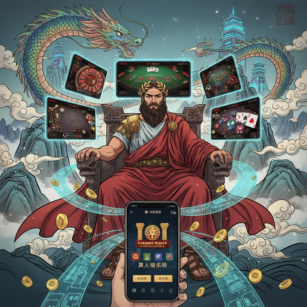 Live casino mobile experience - Caesars