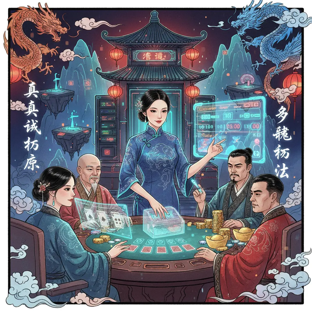 Live dealer poker variations - Dealer