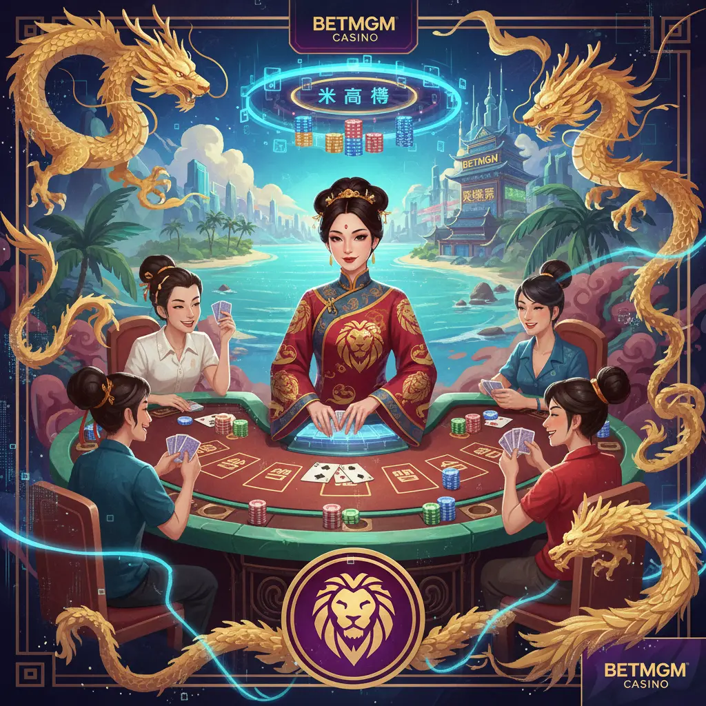 Caribbean stud live dealer games - BetMGM