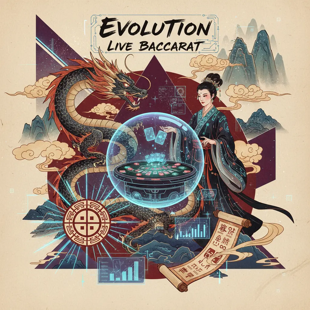 Live dealer baccarat strategies - Evolution