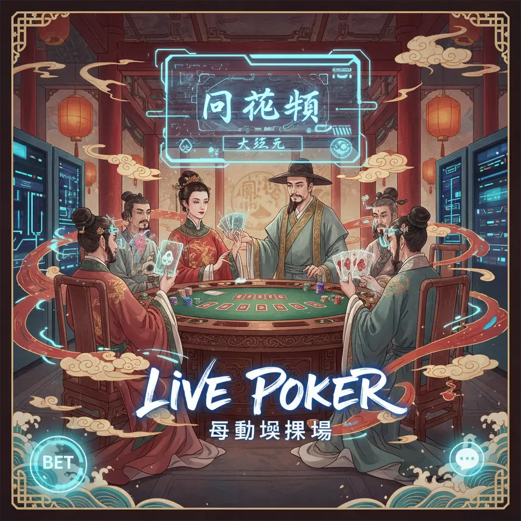 Interactive live casino games - Poker