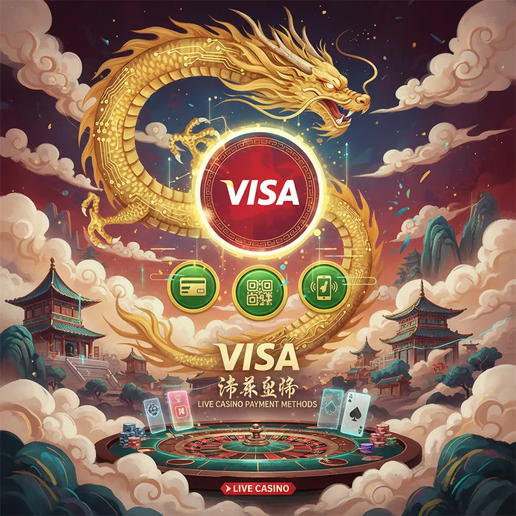 Live casino payment methods - Visa