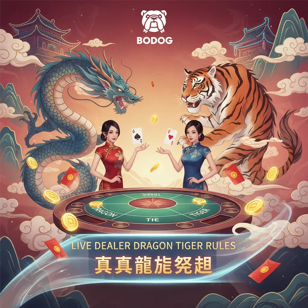 Live dealer dragon tiger rules - Bodog