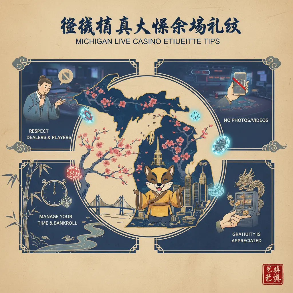 Live casino etiquette tips - Michigan
