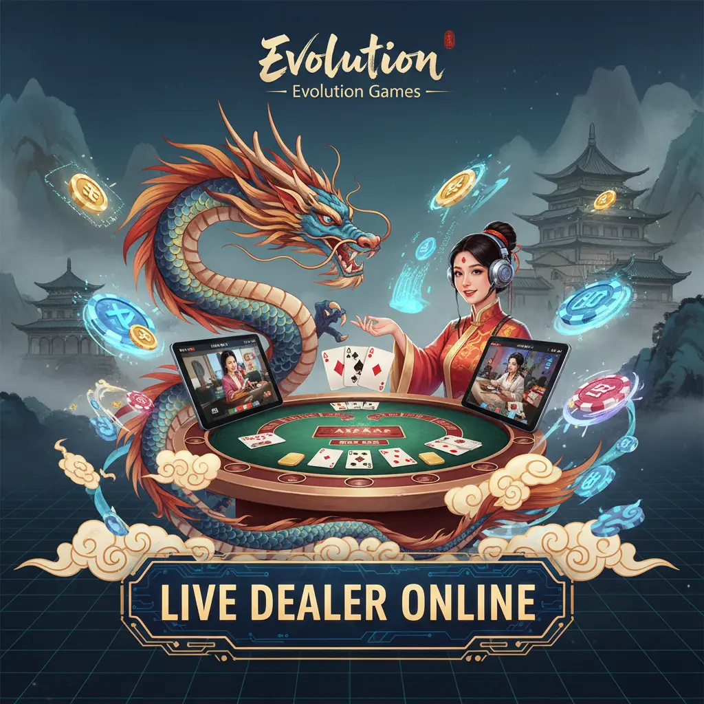 Live dealer andar bahar online - Evolution