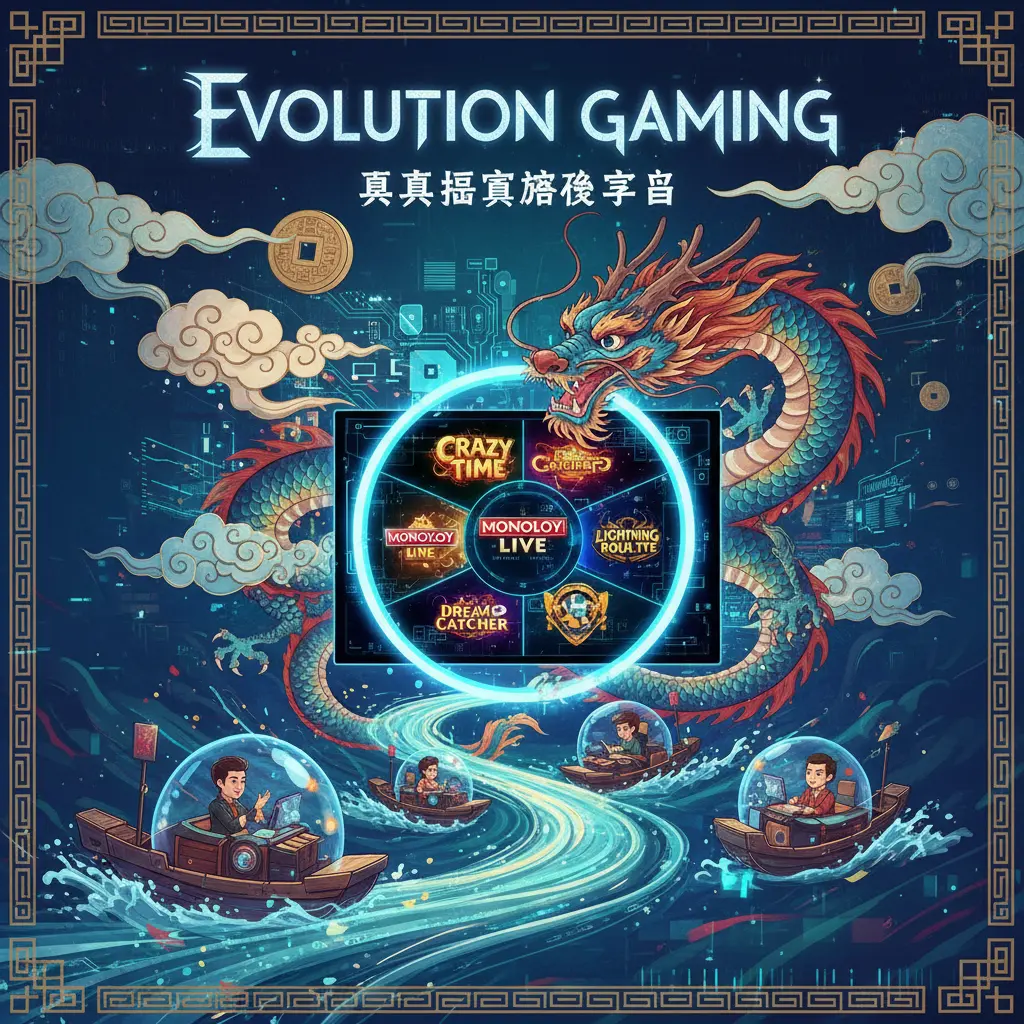 Live dealer game show varieties - Evolution