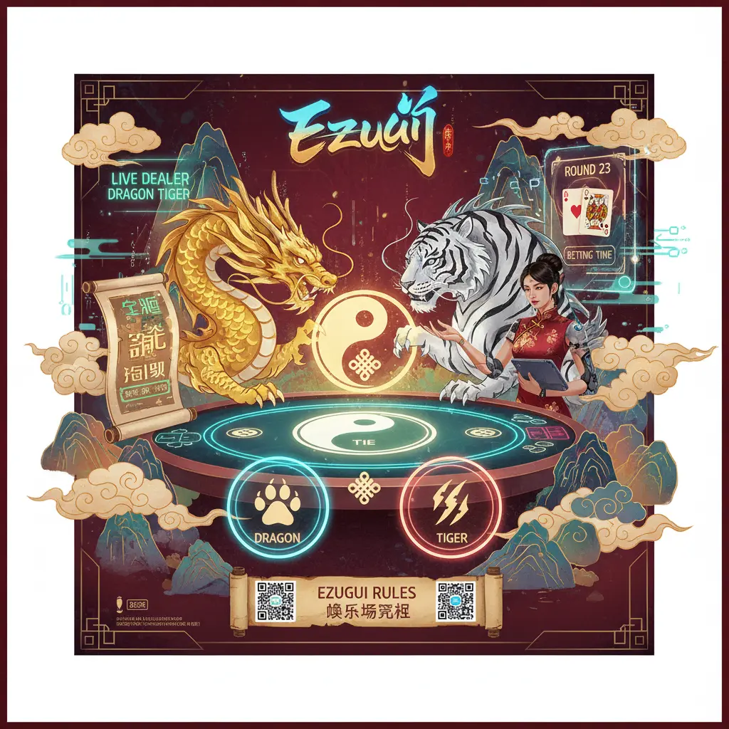 Live dealer dragon tiger rules - Ezugi