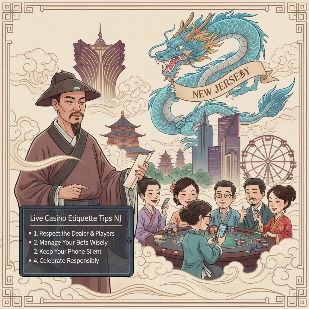 Live casino etiquette tips - Jersey