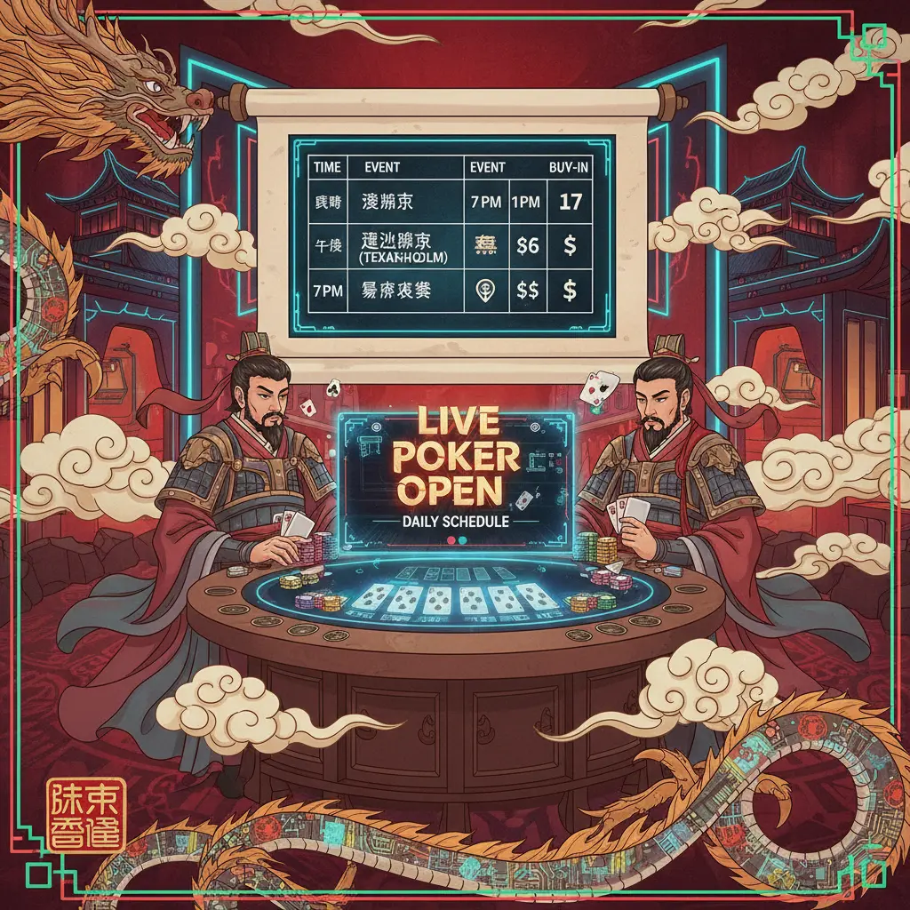 Live casino tournaments schedule - Players