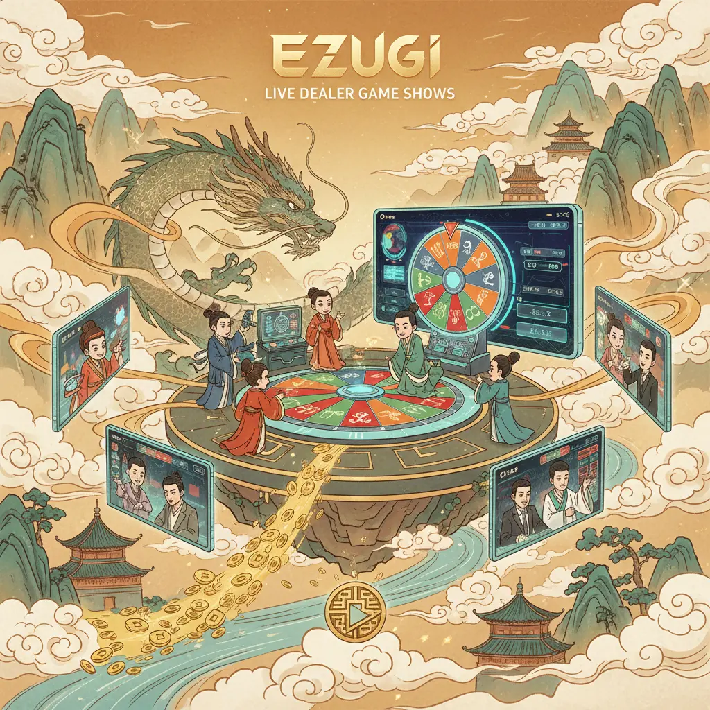 Live dealer game show varieties - Ezugi